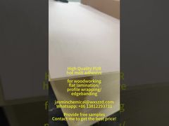 กาวร้อนละลาย PUR สำหรับการห่อโปรไฟล์ที่มีความแข็งแรงสูงกันน้ำ