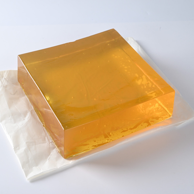 บรรจุภัณฑ์ที่ไวต่อแรงกด Hot Melt Adhesive สีเหลืองสำหรับผ้าคลุมพลาสติกทิชชู่เปียก